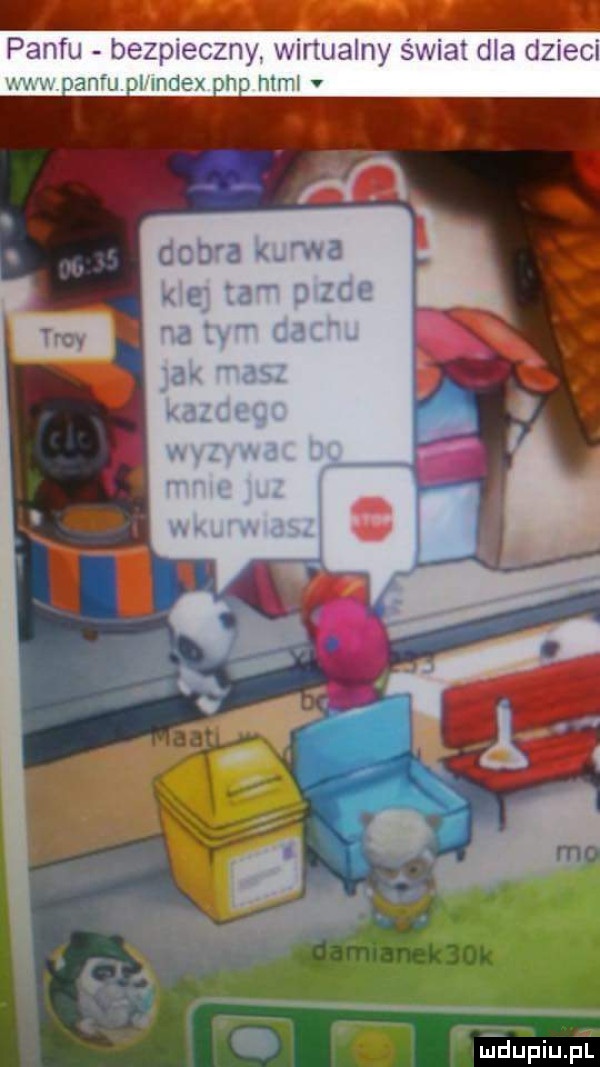pan-u bezpieczny. wilzuamy świat dla dzieci