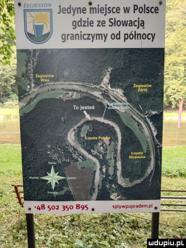 jedyne miejsce w polsce. gdzie ze słowacją graniczymy od północy