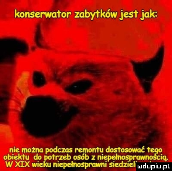 konserwufor zabytków jest jak f