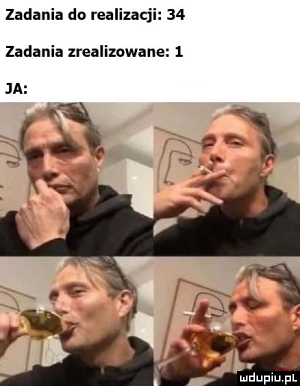 zadania do realizacji    zadania zrealizowane   ja