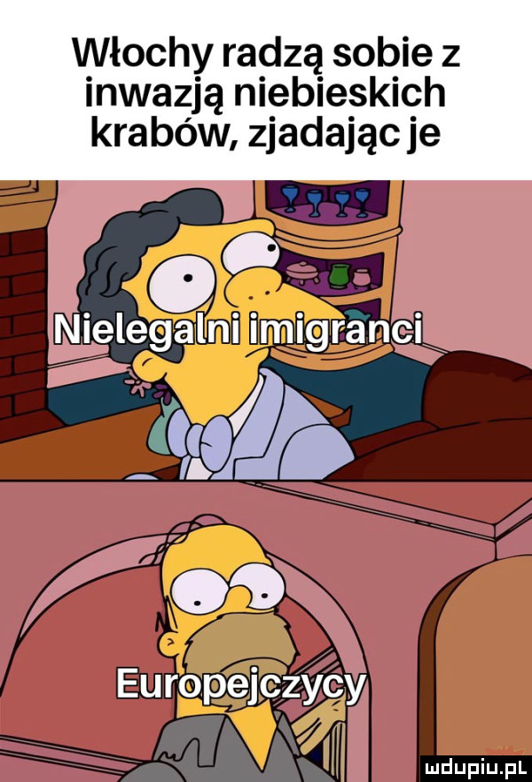 włochy radzą sobie z inwazją niebieskich krabów zjadając je. nielegalni imigranci ja ib o europejczycy