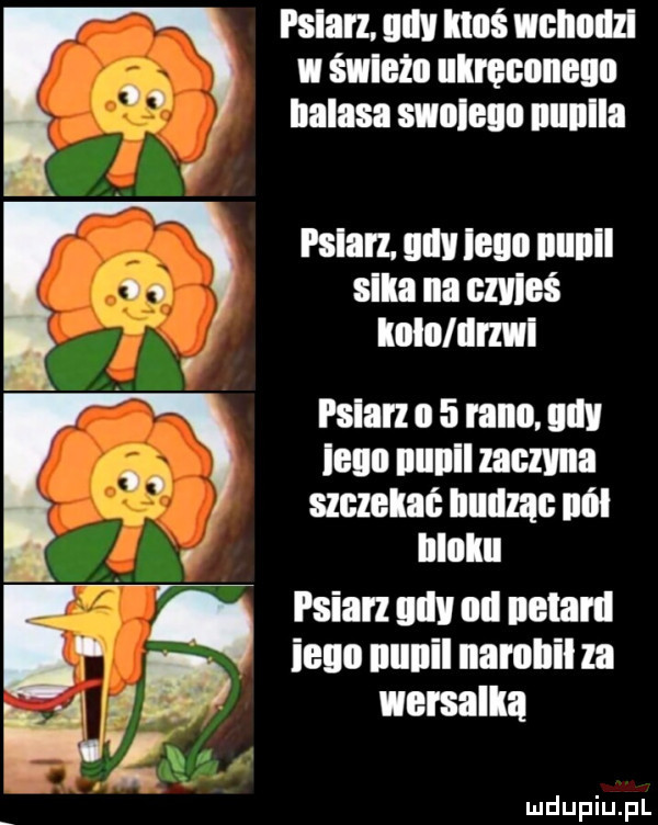 psiarz. umi iguś wellnllzl w swieza muons nahasa swoieun nuniia    psiarz. apli lean iiiiiiii slim na mieś lolo drzwi pilan ii   rano lal lean nunll zaczyna szczekać budząc mii ilinlu psiarz uliv mi natal ii ieuo nunilnarnhiln a   wersalka z