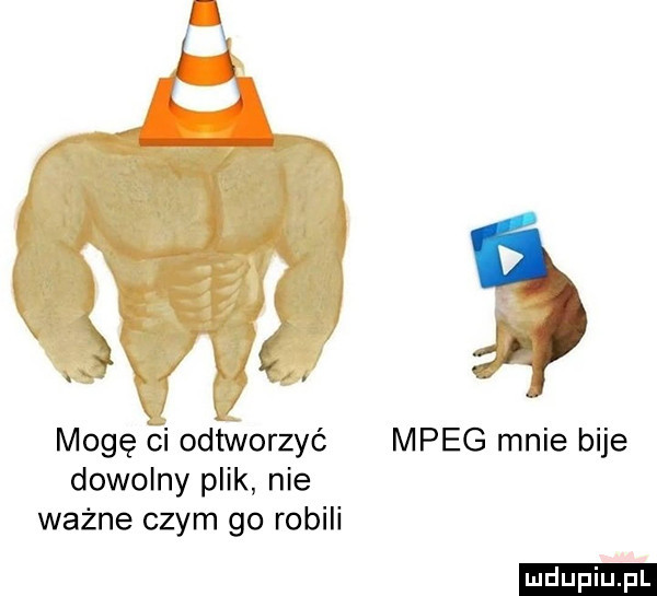 a a. mogę ci odtworzyć dowolny plik nie ważne czym go robili mpeg mnie bije ludu iu. l