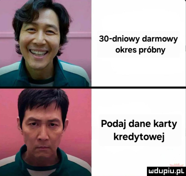 dniowy darmowy okres próbny w podaj dane karty kredytowej ludu iu. l