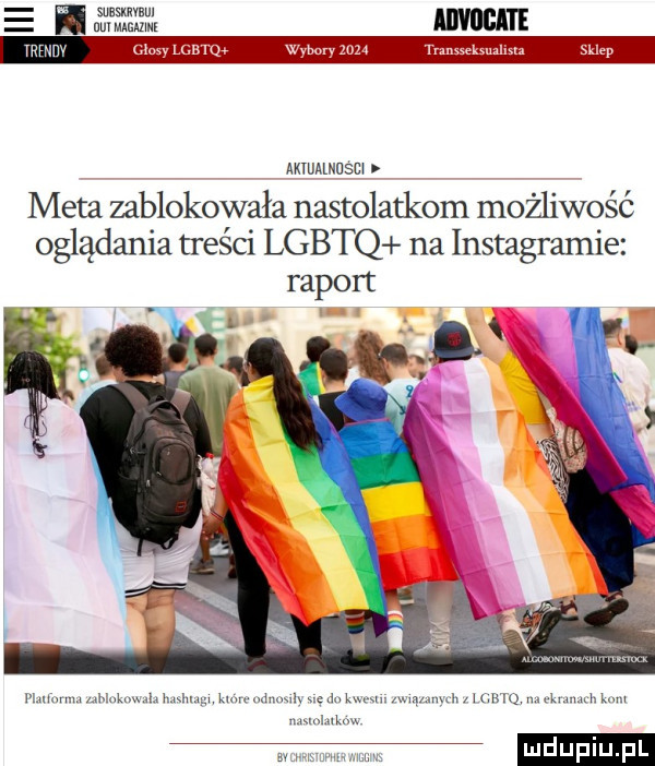 mm wit mos muru wzbqry my akiualnusm meta zablokowała nastolatkom możliwość oglądania treści lgbtq na instagramie raport mm lowmnw mon