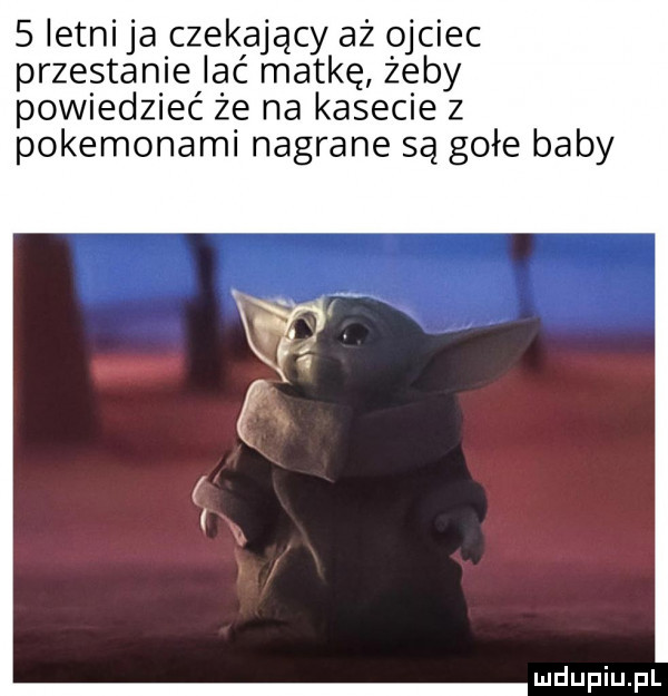 istni ja czekający aż ojciec przestanie imć matkę żeby powiedzieć że na kasecie ż pokemonami nagrane są gołe baby