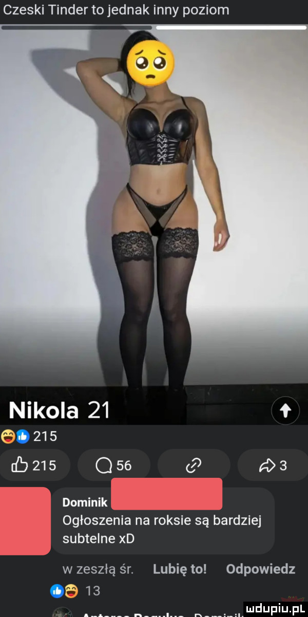 czeski tender to jednak inny poziom nikola    i.     db     q    a   dominik ogłoszenia na raksie są bardziej subtelne xd w zeszłą śr. lubię to odpowiedz omv    mdupiupl