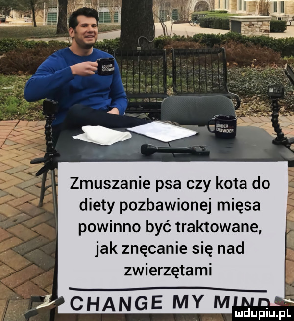 zmuszanie psa czy kota do diety pozbawionej mięsa powinno być traktowane jak znęcanie się nad zwierzętami   chanie my m a