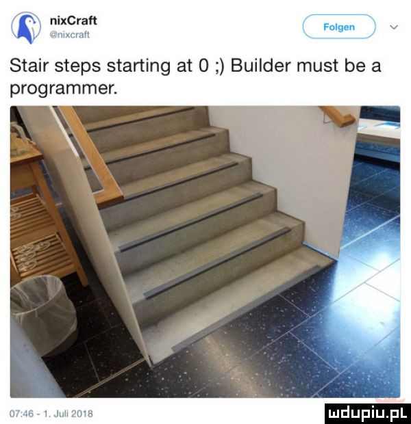 starr steps storting at o builder most be a programmer