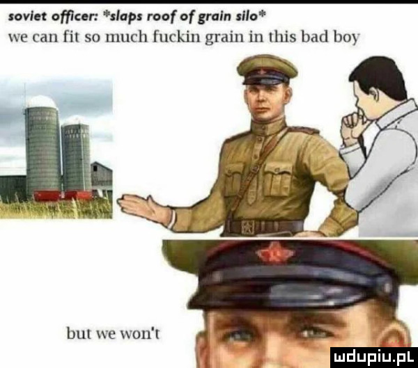 levin oﬁkor lap rolf ofgraln imo we cen fit so much fuckin grain in his bad boy but we won t