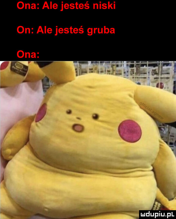 ona ale jesteś niski on ale jesteś gruba