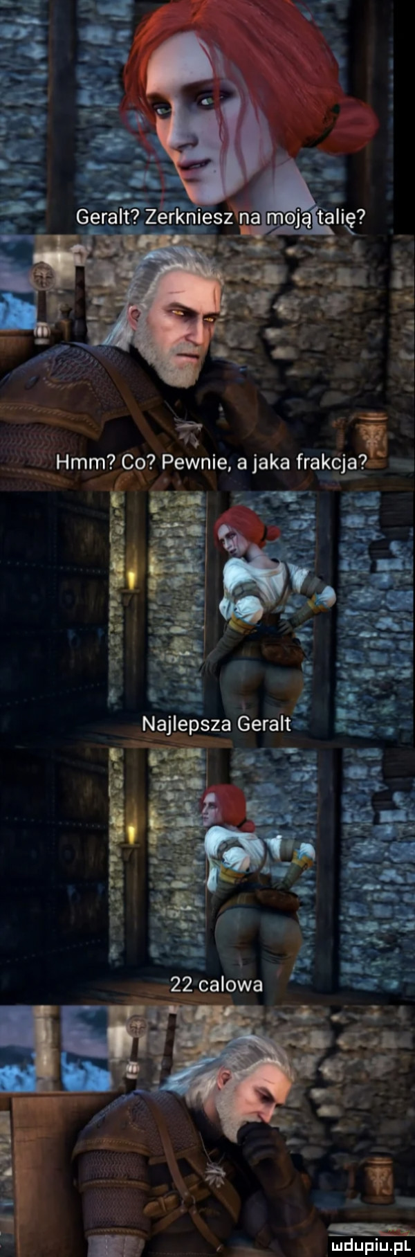 hmm co pewnie a jaka frakcja  i.  . e najlepsza geralt wam y