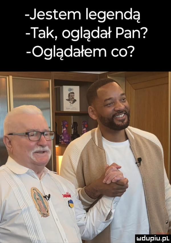 jestem legendą tak oglądał pan oglądałem co