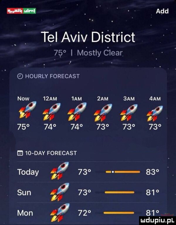 agd tel aviv diśtr ikt    i móstly c eur o hourly forecast    dcy forecast toddy i       sun       mon z