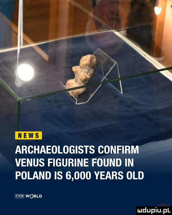 arghaeologists confirm venus figurine found in poland is       yeats  ld wm worm