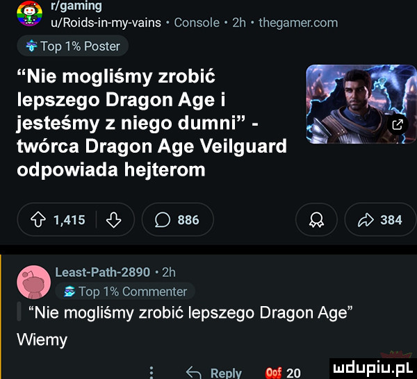 r gaming u roids in my vains console  h ihegamercom v top   poster nie mogliśmy zrobić lepszego dragon age i jesteśmy z niego dumni twórca dragon age veilguard odpowiada hejterom       q abs     least pach zb d  h   top   commemer nie mogliśmy zrobić lepszego dragon age vihemy rem uzo ndupiu pl
