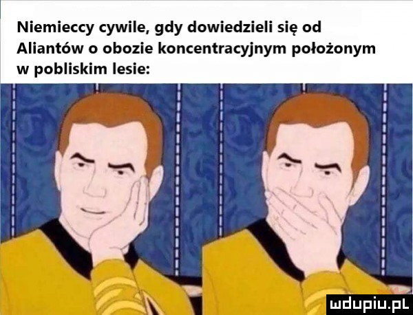niemieccy cywile gdy dowiedzieli się od aliantów o obozie koncentracyjnym położonym w pobliskim lesie luclupiu pl