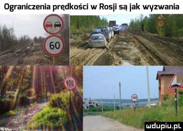 ograniczenia prędkości w rosji są jak wyzwania