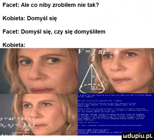 facet ale co niby zrobilem nie tak kobieta domyśl się facet domyśl się czy się domyśliłem kobieta