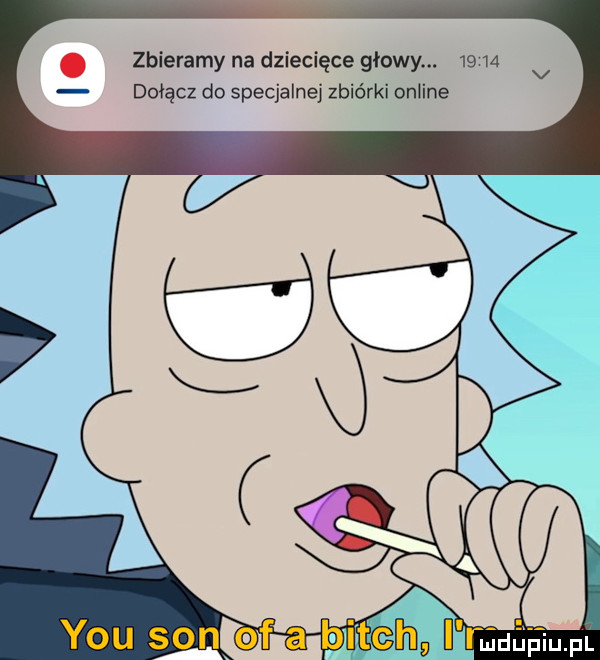 zbieramy na dziecięce głowy.       dołącz do specjalnej zbiórki online