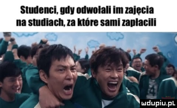studenci. nilu odwołali im mieciu na studiach marc sami zanlaclll