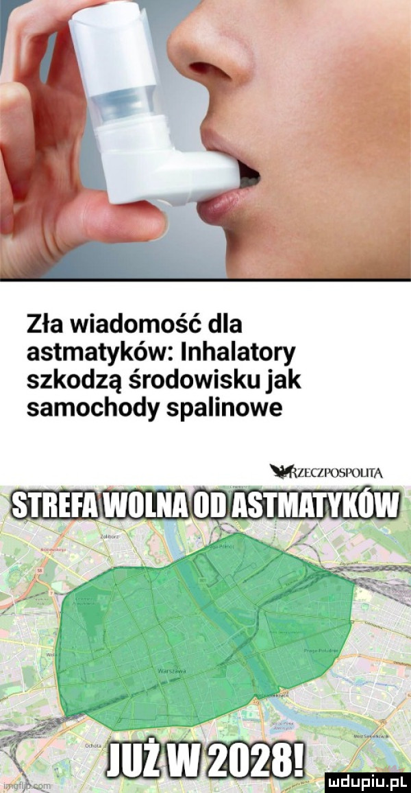 zła wiadomość dla astmatyków inhalatory szkodzą środowisku jak samochody spalinowe weclpuspolira