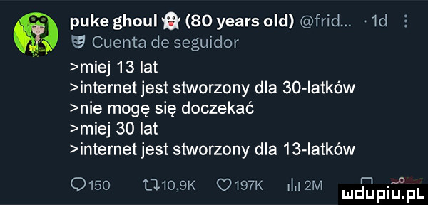 puke ghoul ﬁr    yeats ocd fred. wd cuenta de seguidor miej    lat internet jest stworzony dla d latków nie mogę się doczekać miej    lat intemet jest stworzony dla    iatków n n                 mm