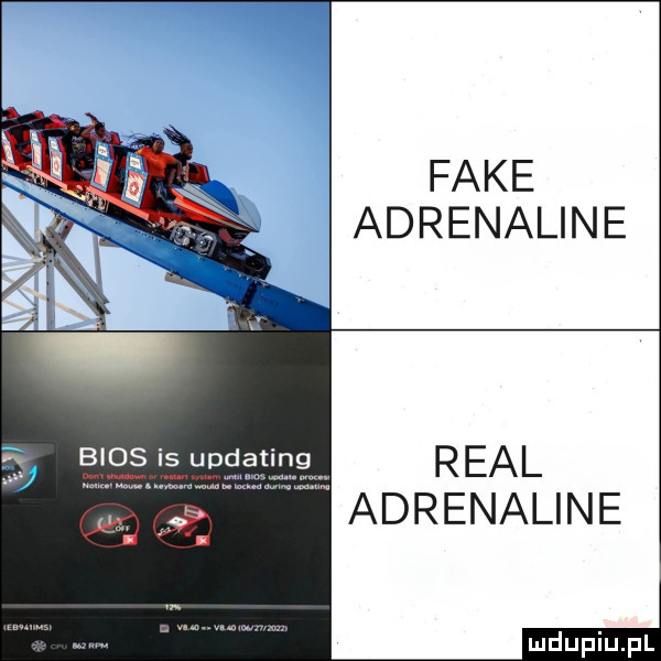 fake adrenaline a     real adrenaline
