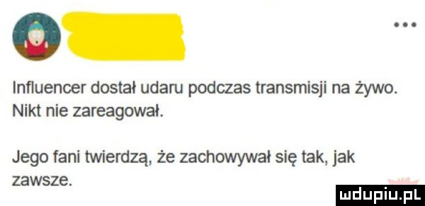 o influencer dostał udaru podczas transmisji na żywo. nikt nie zareagował. jego fani twierdzą że zachowywał się tak jak zawsze