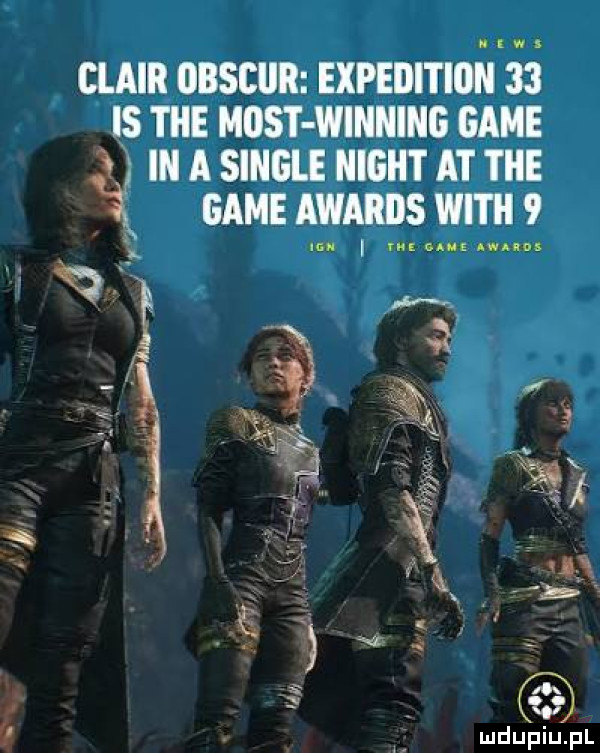 clair obsciiii expeditioh    is tee most wihhihg game iii a single night at tnie   game awards with   aaaaaaaaaaaaa mduplu pl