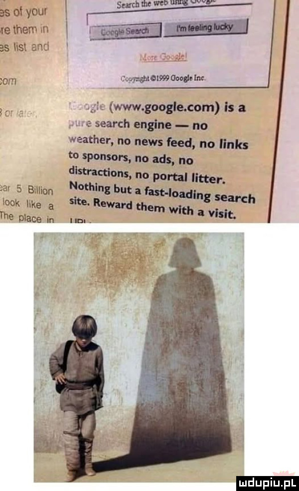 śs oi your xe them in as list and tarn acz ww  mm a m u e search engine no weather no news fred no linus to sponsors no abs no distinctions no poru noge  a   billion w but m search