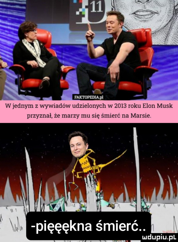 w jednym z wywiadów udzielonych w      roku egon munk przyznał że marzy mu się śmierć na marsie lu pięęękna śmierć. i u lipiu pl