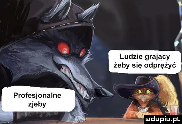 ludzie grający żeby się odprężyć profesjonalne zjeby