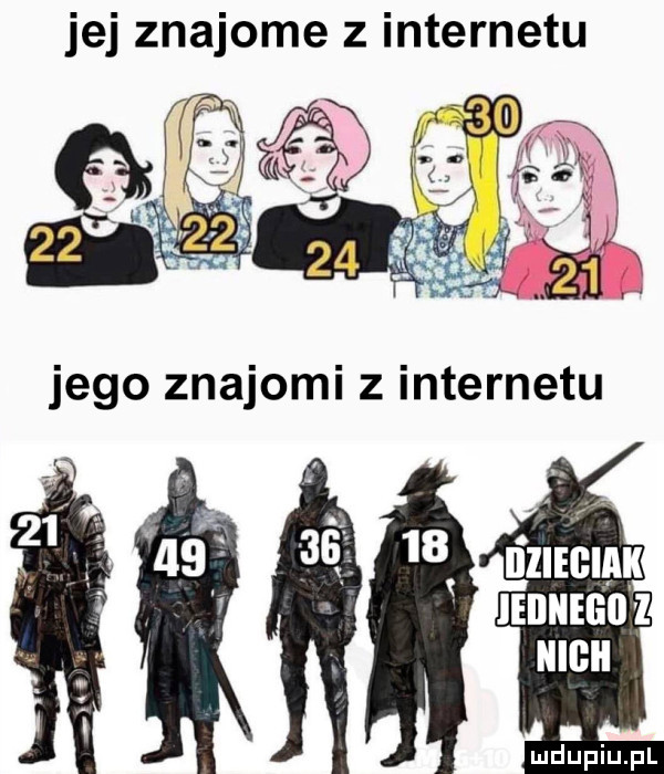 jej znajome z internetu