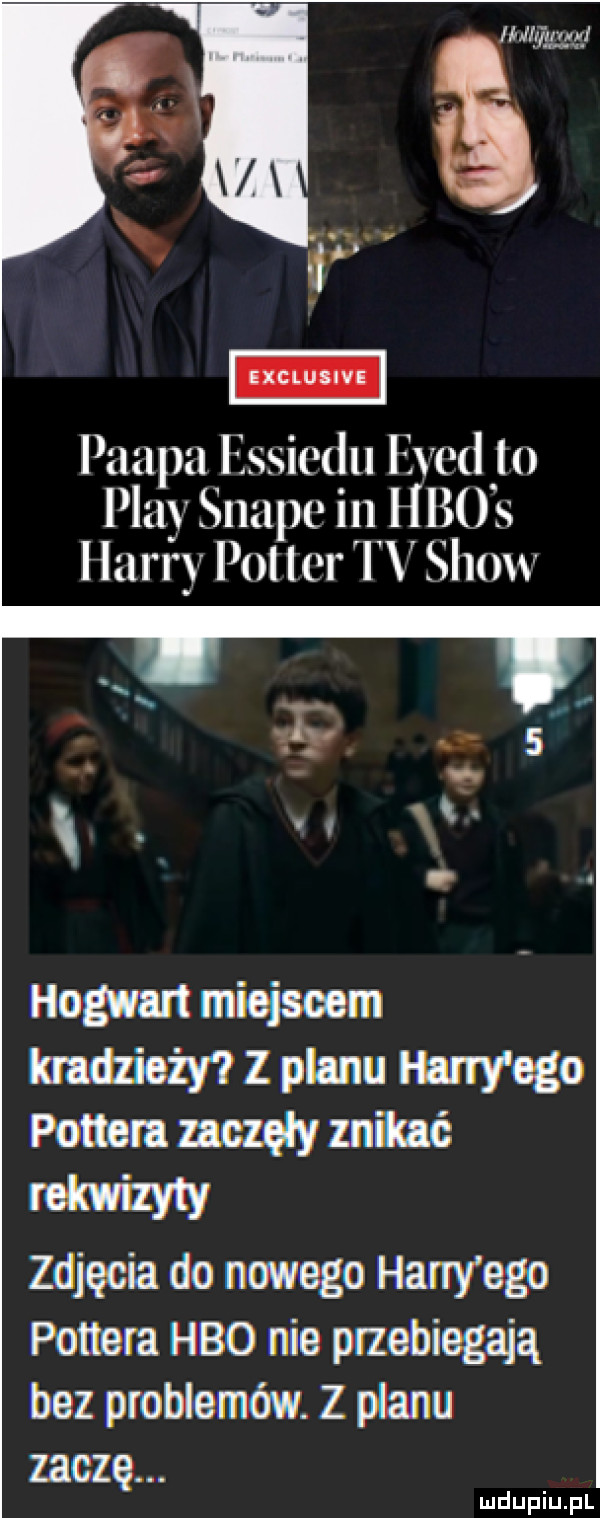 pampa iissivdu edd lo play snake m h     harry puller l show zdjęcia do nowego hany ego pottera hbo nie przebiegają bez problem. z planu zoczę