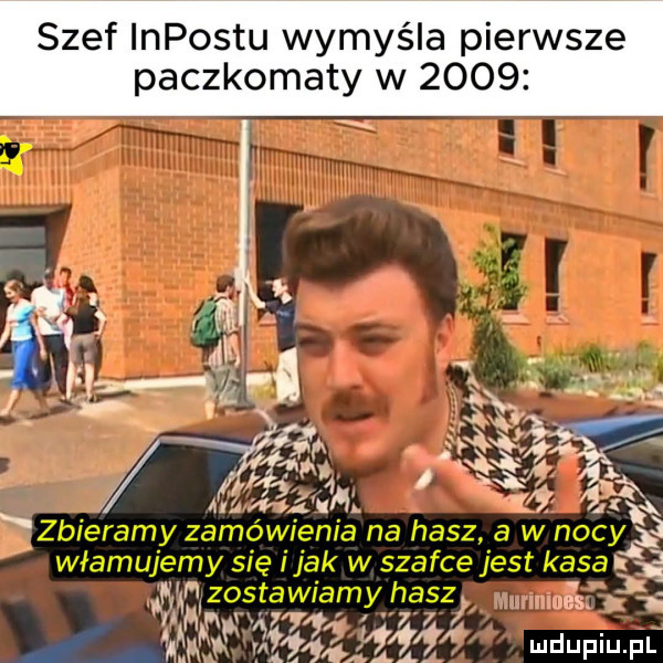 szef impostu wymyśla pierwsze paczkomaty w