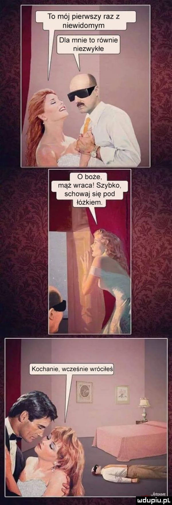 to mój pierwszy raz z niewidomym dla mme to równie niezwykłe mhz wraca szybko schowaj sie pod