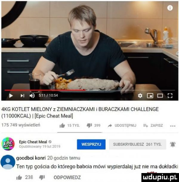 emmą. aeg kotlet m elonv z z emniaczkam i buraczkom challenge   gogkcal epwc ciem m m epicchealmeal swej v. agocdbol kann m ten   gościa do którego basma mow wypierdalaj z nie ma dukladk maj