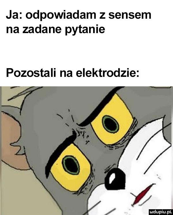 Odpowiadam z sensem