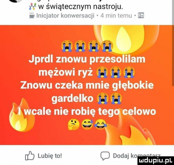 w świątecznym nastroju. ilmqmorkonwersacjl  mev m   hhhh heh hh a i x lubię to c dodaj ko