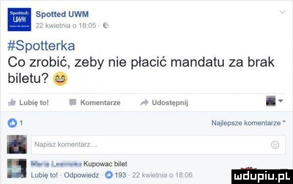 sponad uwm w l spotterka co zrobić zeby nie płacić mandatu za brak biletu lubrelc komemarze uuosxepnu i    najlepsze knmenlarze w na kupowac men labrem deowwedz      ludki l