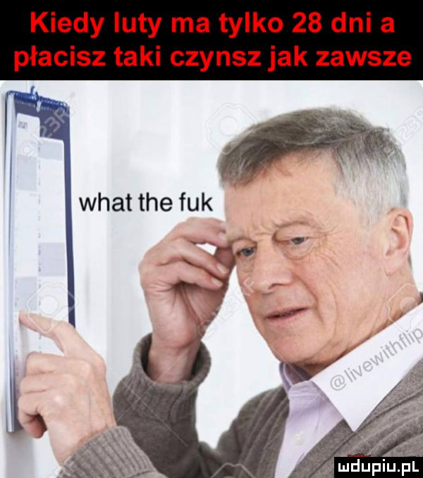 kiedy luty ma tylko    dni a płacisz taki czynsz jak zawsze i if i wiat tee fuk  . luﬂuipiupl