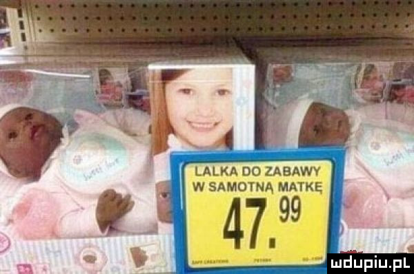 lalka do zabawy w samotna matke