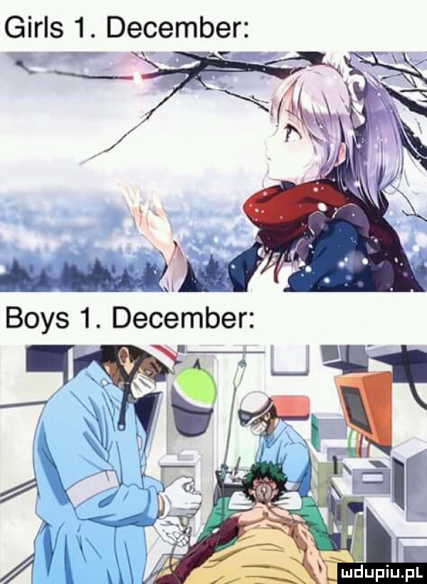 girls  . december v