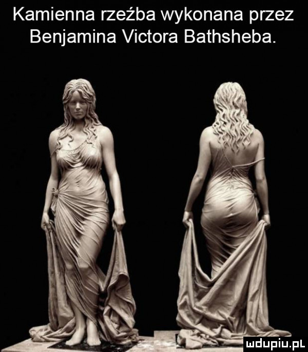 kamienna rzeźba wykonana przez benjamina victora bathsheba
