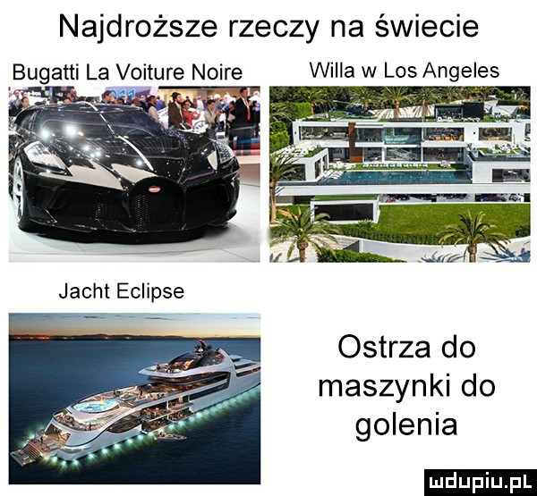 Najdroższe rzeczy na świecie