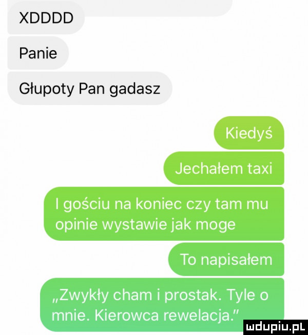 xdddd panie głupoty pan gadasz ludu iu. l