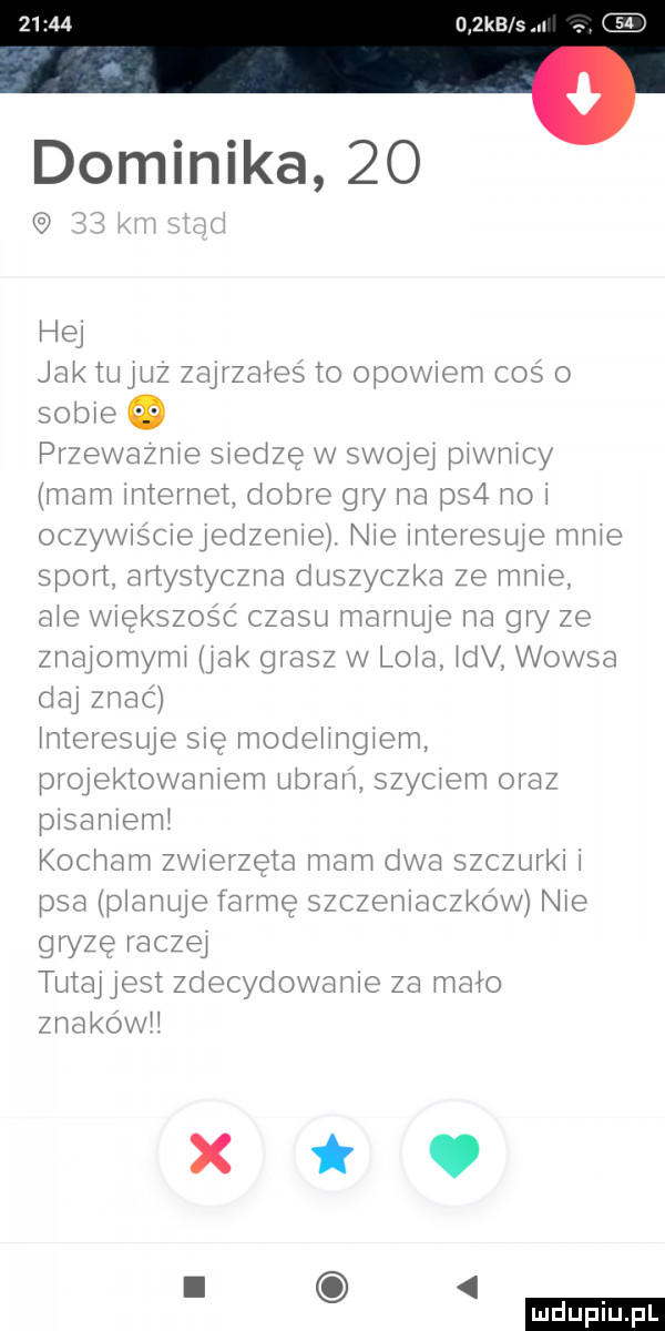 kb s u dominika    he jak turcz zajrzałes to opowiem cos sobie przewazme scedzę w swojej prwnrcy mam rmernet. dobre gry na p   no r oczywiscrcpdzonro. nbc interesuje m-c sport. artystyczna duszyczka ze mma are wrekszosc czasu marnuje na gry ze znajomym jak grasz w lora rtv wojsa daj znac rntereswe się modermgrem propktowamcm ubrań szycrcm oraz prsanremr kocham zwnerzeta mam dwa szczurkr r psa p anujcfarmc szczcnraczków nm gryzę raczej tutarrest zdecydowanie za mało znakówu x