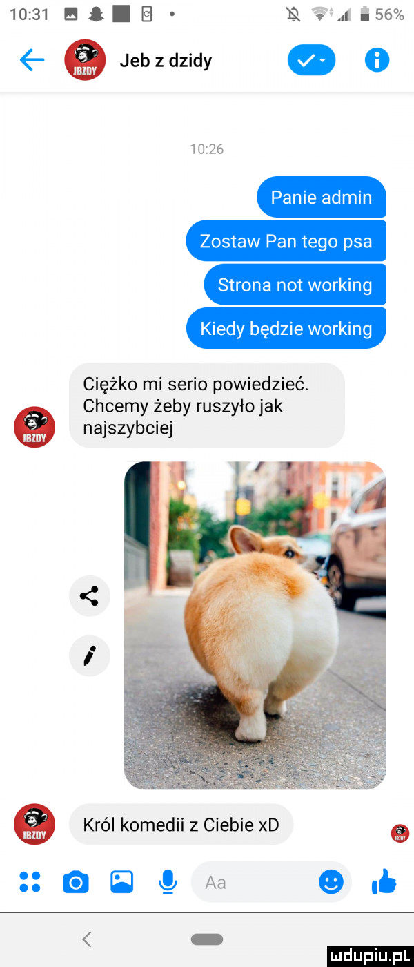 utul gen    ciężko mi serio powiedzieć. chcemy żeby ruszyło jak najszybciej   laluv eqqjab olg król komedii z ciebie xd ludu iu. l