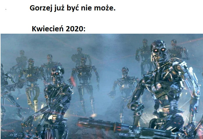 gorzej już być nie może. kwiecień